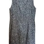 Talbots Tweed Wool Blend Career Sheath Dress Womens 14 Multicolor Sleeveless Photo 4