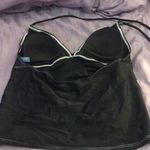 st. john's bay Women’s black Swim top size medium Photo 1