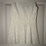 Speechless Size 5 White Lace Glitter Mini Dress Photo 3