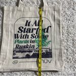 Tote Bag It All Started with Some Plants in Ruskin Unisex Shopper Reusable Tan Photo 5