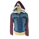 Wallflower Indigo Denim Jean junior‎ Jacket large Photo 1