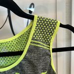 Women's NYC Brand Gray/Neon Yellow Sports Bra and Jogger Set. Fits Sizes S/M Photo 4