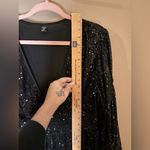 SheIn black sequin dress size 1x Photo 5