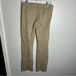 Betabrand Women’s‎  Size Medium Tan High Waisted Straight Leg Pants Photo 2