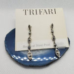 Trifari NWT  Dangling Earrings Photo 0