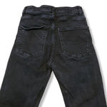 Jeans Size 2 Zara Women Premium Denim Collection Skinny Jeans Destroyed Torn Ripped Distressed Raw Hem High Rise Jeans Stretch Photo 4