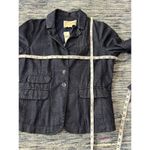 Pilcro and the Letterpress Anthropologie  NWT Women’s Blue Denim Jacket Size M Photo 4