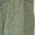 Lane Bryant Plus 26 Green Linen Blend Wide Leg Crop Pants Resort Style Photo 3