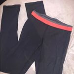 Lululemon VINTAGE Groove Pants with Coral Waistband Photo 0