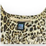 Roberto Cavalli Class đ’€Luxe Crystal Enameled Metal Belt Top đ’€Leopard Print đ’€4 Photo 9