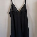 Victoria's Secret Victoria’s Secret Black Slip Dress Photo 0