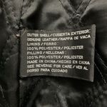 Jacqueline Ferrar i Genuine Leather Size Small Hooded Snap Sleeves Vintage Photo 9