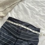 Teeki Women’s Small Grey Striped Hot Pant Leggings Photo 3