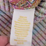 Anthropologie  Lia Molly Dolman Sleeve Cardigan Sweater Rainbow Size Small Photo 4