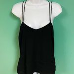 Candie's Black Double Strap Dressy Tank Photo 1