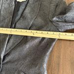 Cache Vtg Alberto Makali Suit Blazer and Skirt Set Foil Texture Gray size 6 Photo 7