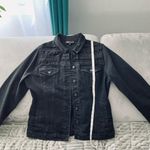 Diane Gilman Black Denim stylish Jacket🌹 Photo 6