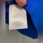 Ann Taylor New  Royal Blue Shirt Ruched Photo 4