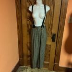 Vtg 80s smarty pants NY plaid suspender pants Size undefined Photo 10