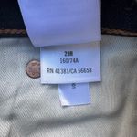 Ralph Lauren Polo Dark Wash Blue Denim Jeans Embroidered Rainbow Wide Pants Photo 10