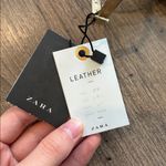 ZARA Basic Collection Metallic Gold Leather Strappy Dress Sandals Women’s 40 Photo 2