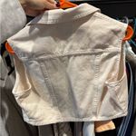 BDG Urban outfitters white denim vest Photo 1