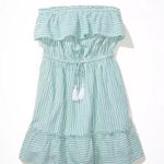 American Eagle  Strapless striped dress small Photo 0