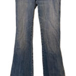 7 For All Mankind Vintage Y2K “ A” Pocket Studded Women's Bootleg Jeans Photo 0