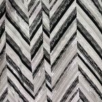 Lulus Creative Thinking Silver Black Metallic Zigzag High Waist Pants Sz Medium Photo 12