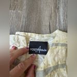 VTG POSITIVE ATTITUDE Pantsuit Set Tank Top Pattern Yellow Boho Size S M Size 10 Photo 6