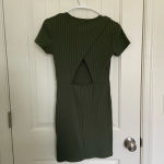 Forever 21 NWOT |  women’s‎ cutout textured bodycon dress — medium Photo 3