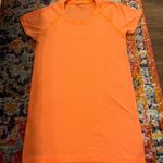 Lululemon Light Orange Swiftly Tech Tee Photo 0