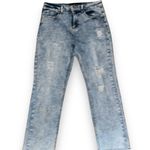Indigo Rein acid wash distressed jeans Photo 0