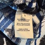 L'Agence Palm Print Romper Women's Small Black Blue White Casual Summer Photo 6