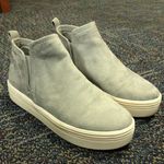 DV by Dolce Vit Grey Suede Platform Sneakers  Photo 0