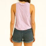We The Free  Size Small Light Purple Knotted Shoulder Tank Top. Photo 1