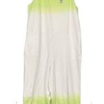Nike wide leg green ombré one piece jumpsuit with pockets, size Medium Photo 0