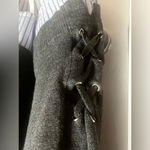 Calvin Klein  Pullover Layered Sweater Gray Size L Photo 3