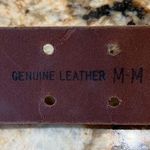 Hipwear Leather Belt Light Tan Made in Canada Size M Photo 6