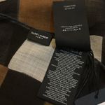 Saint Laurent  Square Checkboard Bandana in Wool 65 x 65 CM Photo 2