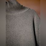 VICI  Turtleneck Sweater Dress Denim Blue Medium Photo 1