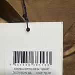 DISSH SIMONE CHARTREUSE SATIN SHIRT, New with Tags, Size 2 Photo 5