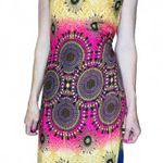 Vintage Island Expressions Colorful Hippie Abstract Beach Swim Knee Photo 5