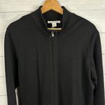 Cutter and Buck Womens Size XL Journey Supima Flatback Full Zip Jacket Black NEW Photo 2