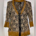 Unlisted Stunning Tan/nude lace shacket/cover up. Size large. Photo 3