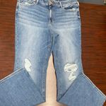 Maurice's Edgely  Distressed High Rise Flare Jeans Size 24W Photo 0