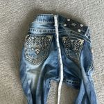 Miss Me  Bling Flower Pocket Jeans Size 25 Photo 7