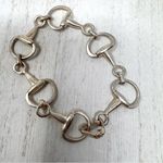 Sterling silver horsebit bracelet, made in Mexico, vintage Photo 5