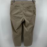 Frank & Eileen  Blackstone Utility Straight Leg Pants Cropped Ankle Twill Beige 4 Photo 6