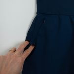 Adidas Womens Athletic Skort Size S Navy Blue Tennis Golf Pickleball Athleisure Photo 4